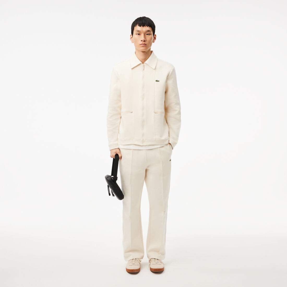 Men's LCST Coated Canvas Small Flat Crossbody Bag Men's LCST Coated Canvas Small Flat Crossbody Bag - NH3307LV-P00