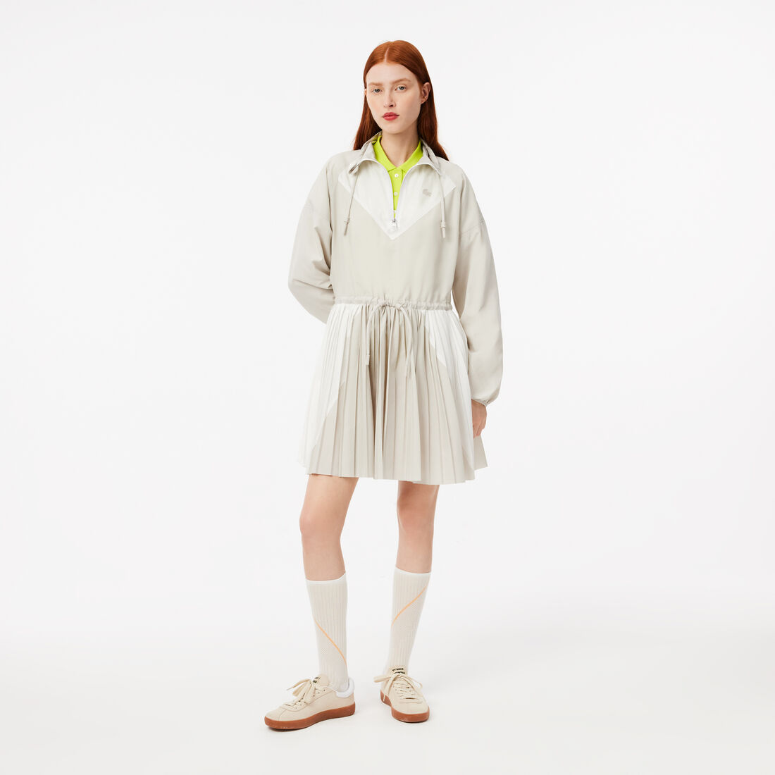 Long-Sleeved Colourblock Dress - EF3250-00-IAQ