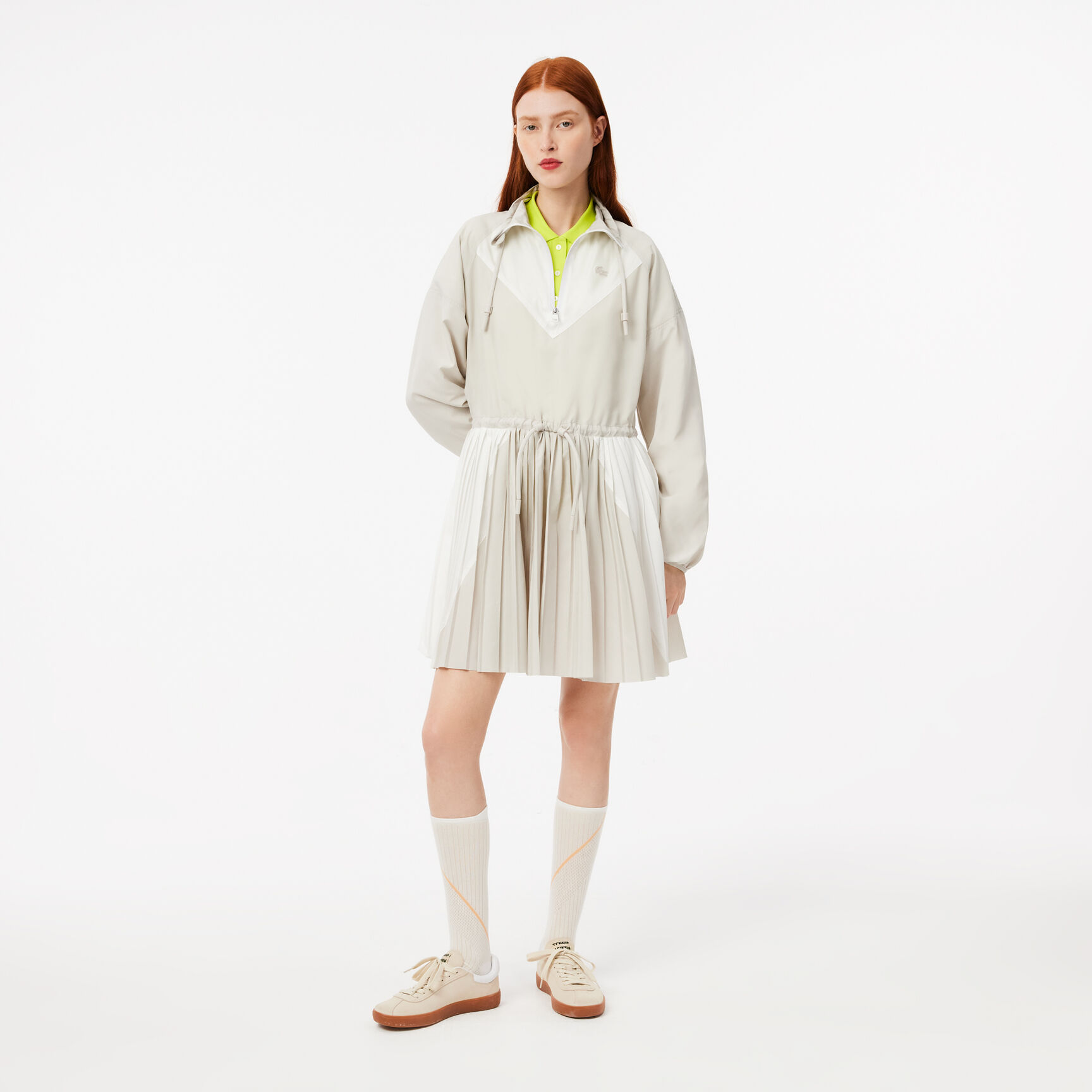 Long-Sleeved Colourblock Dress - EF3250-00-IAQ