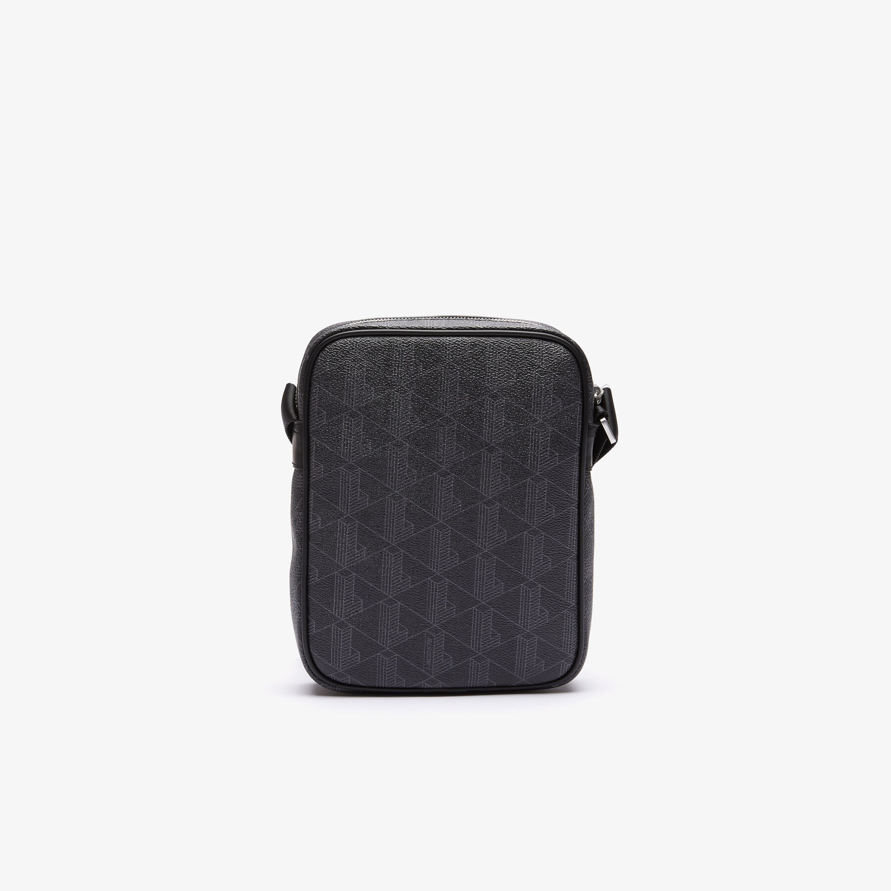 lacoste men s the blend monogram canvas vertical bag