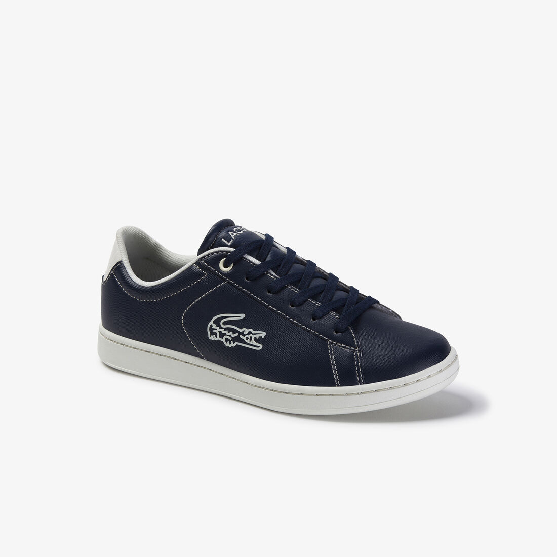 Juniors' Carnaby Evo Contrast-colour Lace-up Synthetic Sneakers