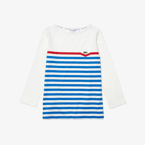 Women’s Made In France Striped Organic Cotton T-shirt