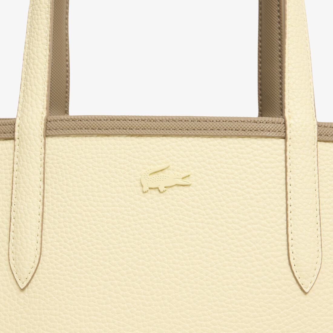lacoste anna reversible tote with pouch