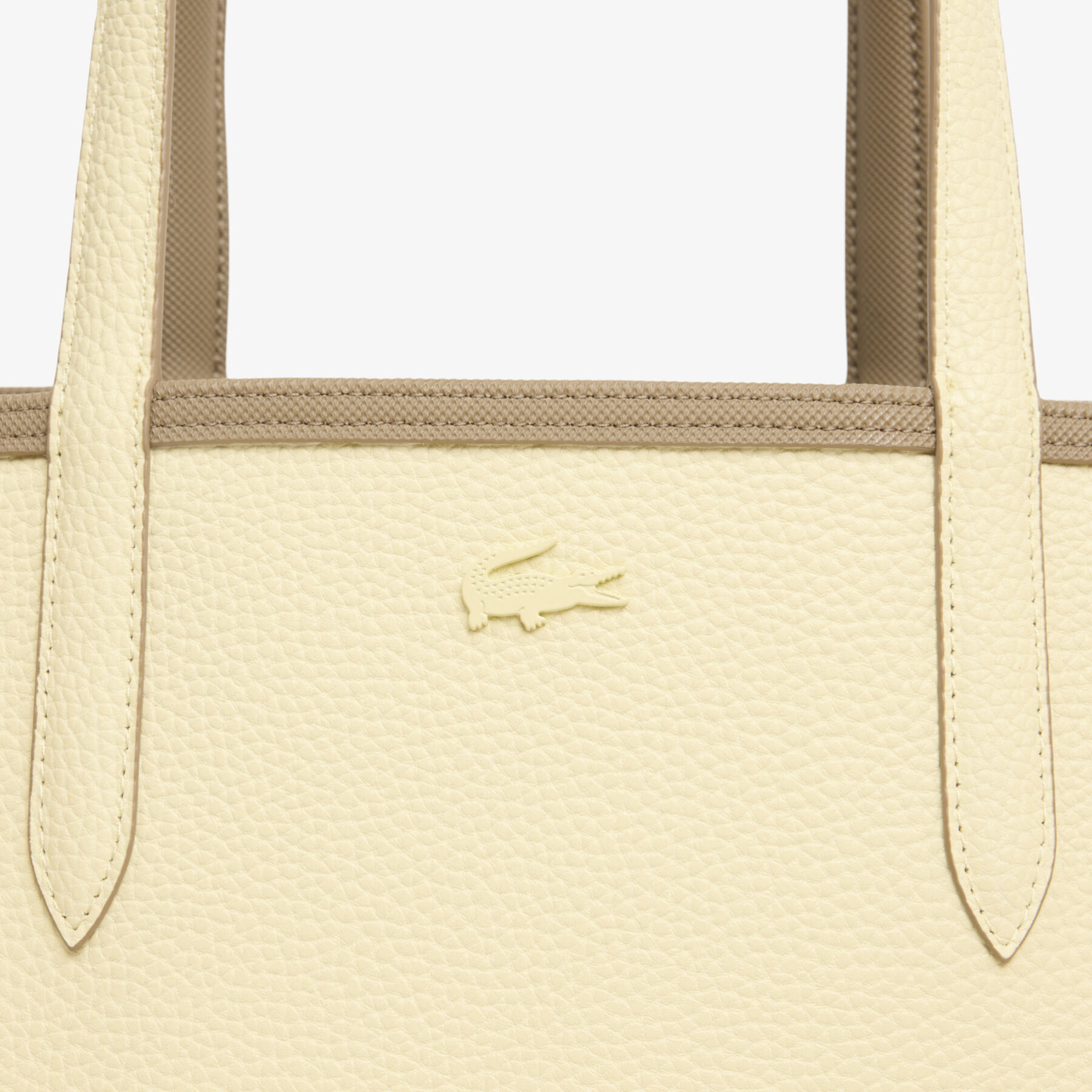 lacoste anna reversible tote with pouch