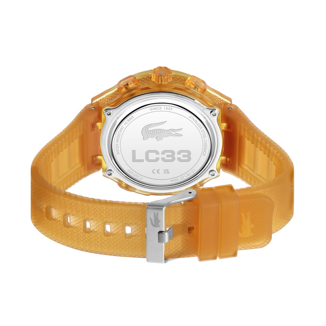 L33 Silicone Strap Watch L33 Silicone Strap Watch - 2011431-ORANGE