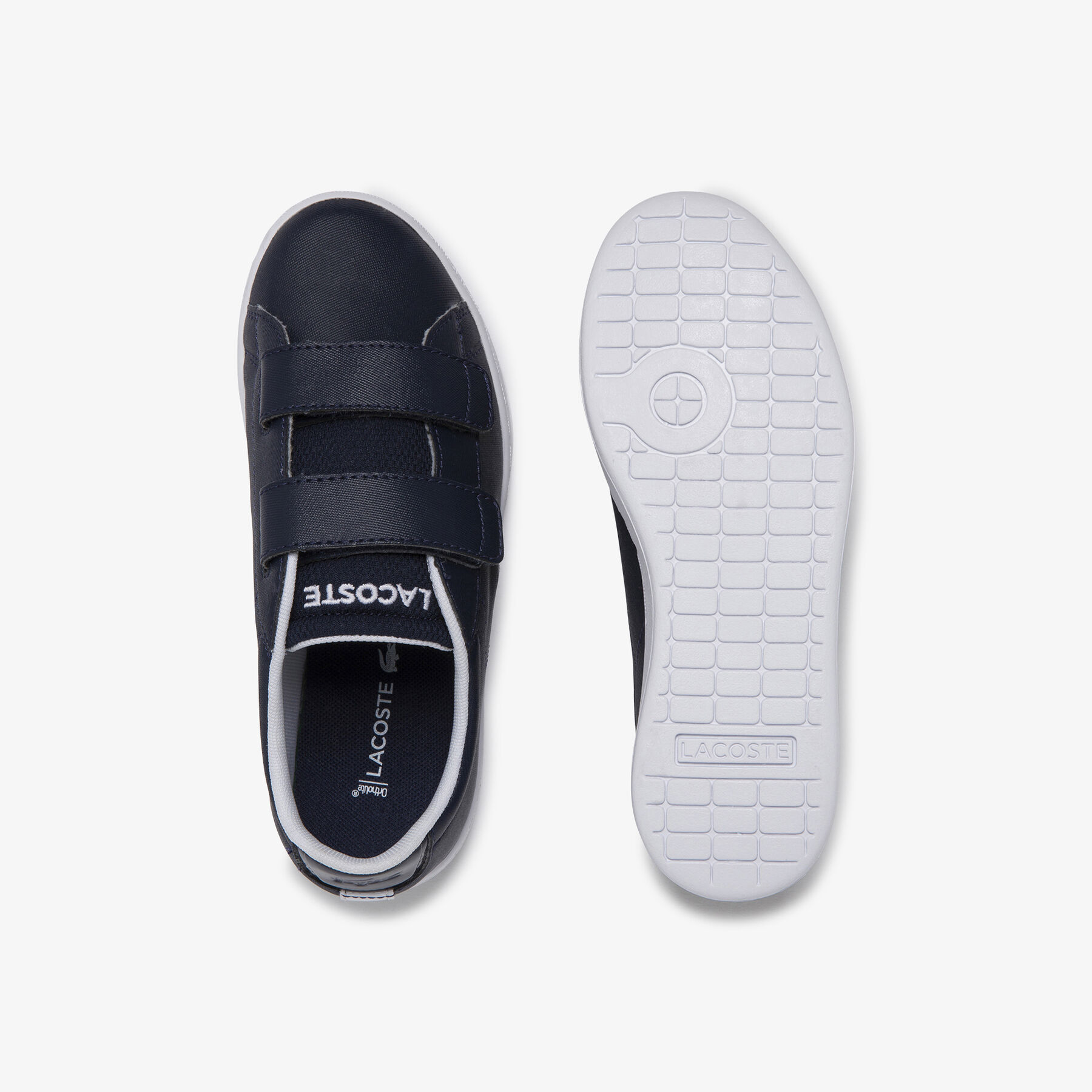 Children's Carnaby Evo Strap Tonal Synthetic Sneakers lacoste children s carnaby evo strap tonal synthetic sneakers