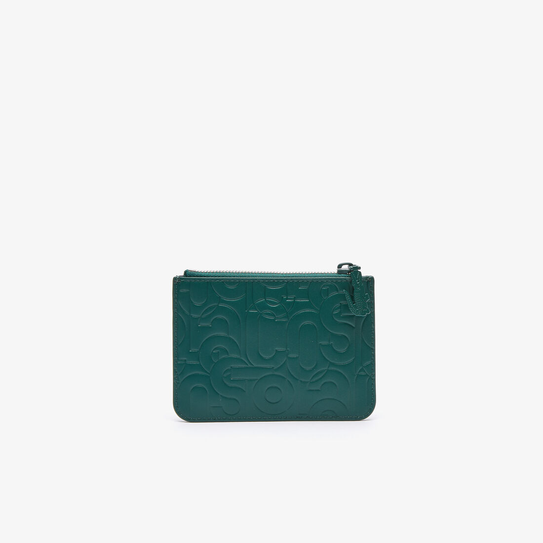 Women’s Lacoste Small Embossed Leather Zip Clutch Women’s Lacoste Small Embossed Leather Zip Clutch