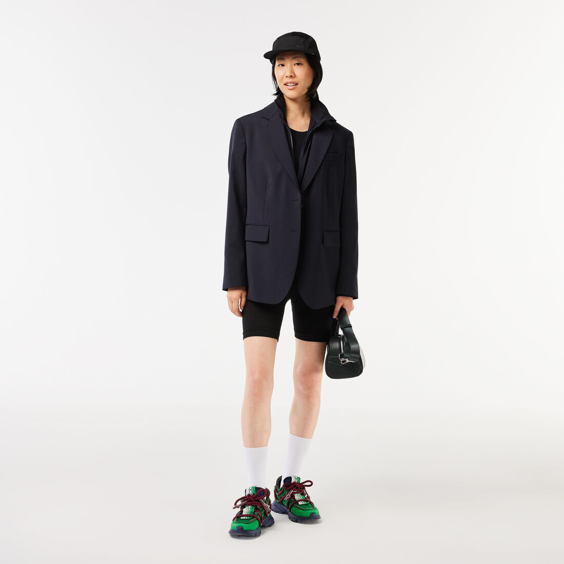 سنيكرز L003 أكتيف رانواي قماش للنساء Women's L003 Active Runway Textile Trainers - 46SFA0004-GN1