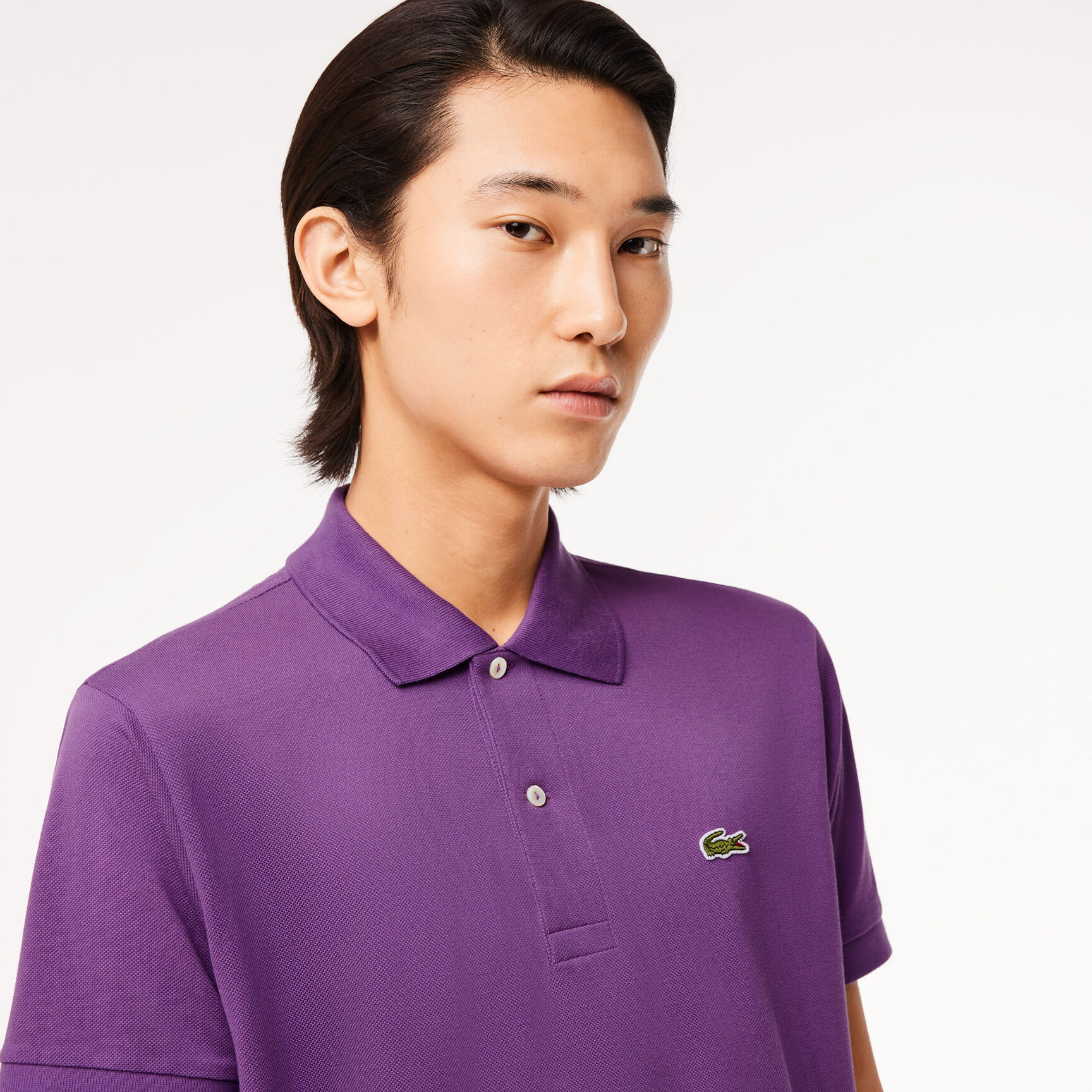 قميص بولو كلاسيكي L.12.12 أصلي Original L.12.12 petit Pique cotton Polo Shirt - L1212-00-IY2