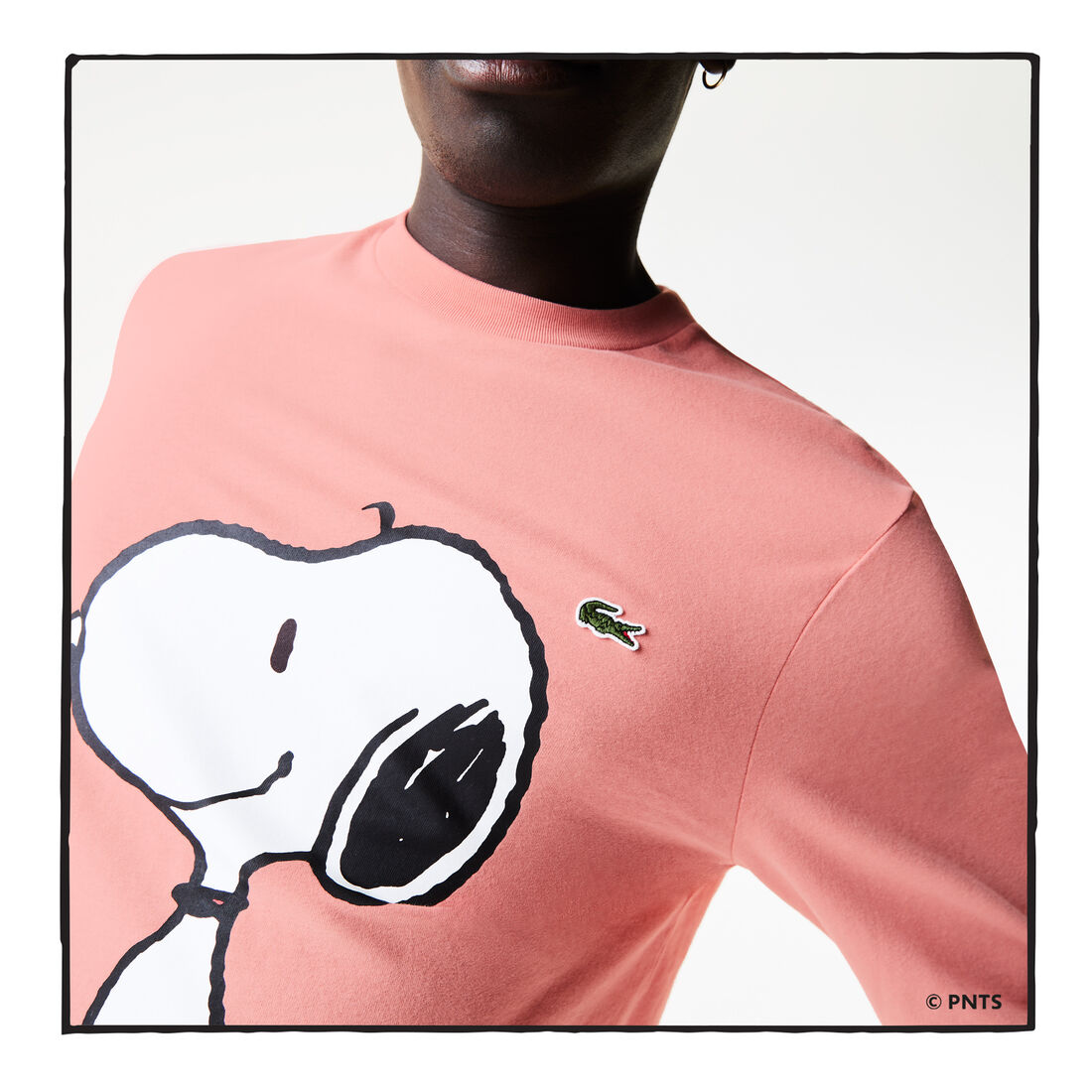 Men's Lacoste x Peanuts Organic Cotton T-shirt Men's Lacoste x Peanuts Organic Cotton T-shirt
