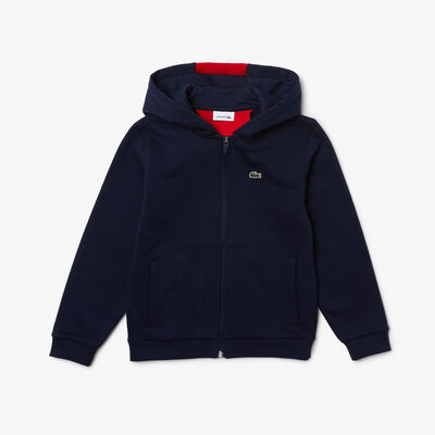 Boys' Branded Zippered Fleece Jacket
