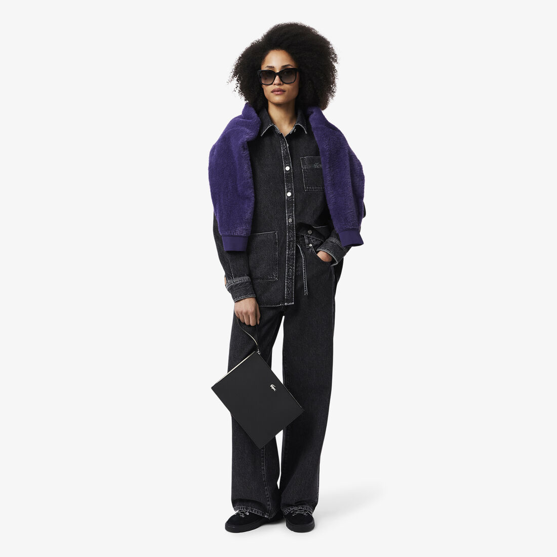 Anna Coated Pique Canvas Pouch Anna Coated Pique Canvas Pouch - NF2791AA-M66