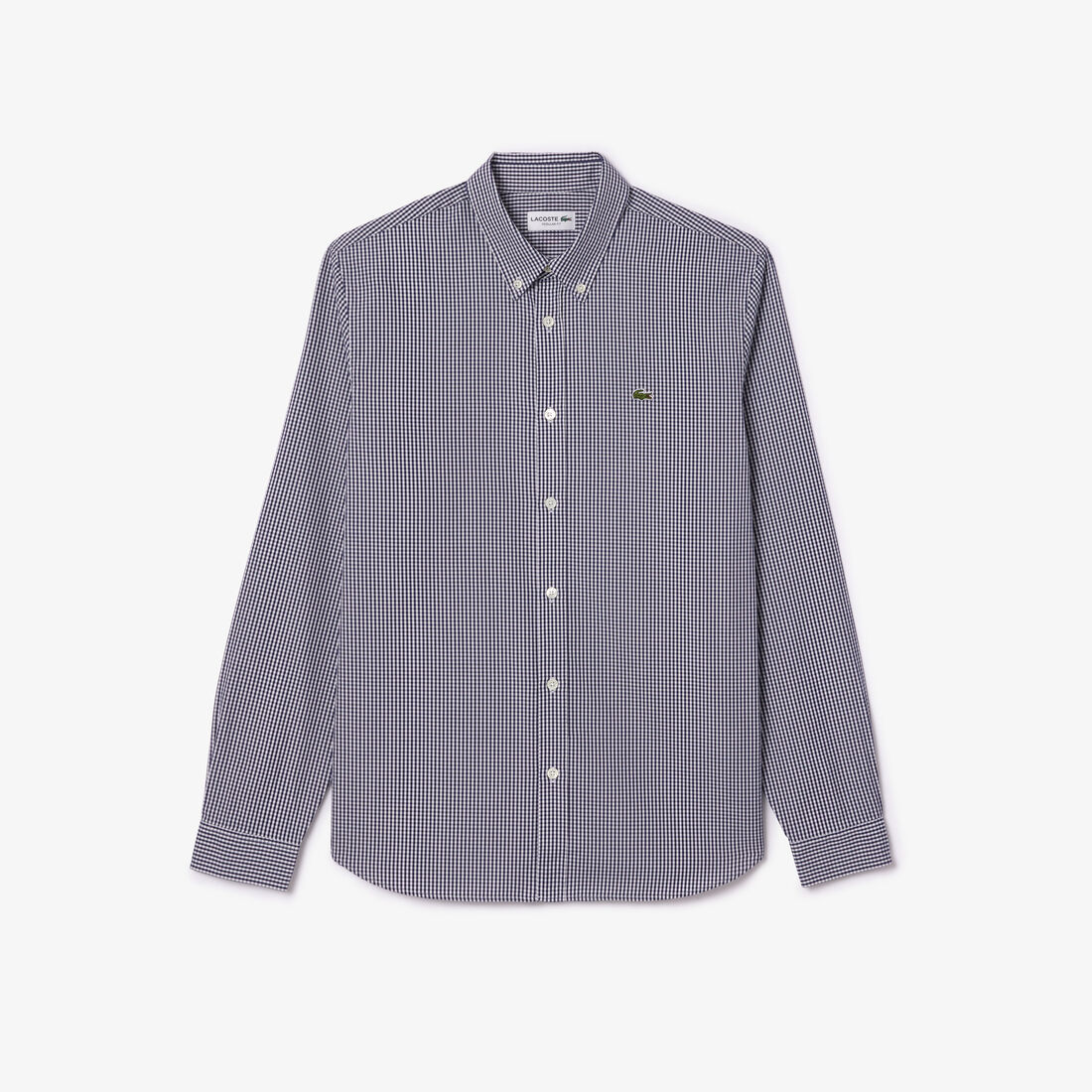 قميص قطن فاخر بقصة عادية للرجال Regular Fit Checked Cotton Shirt - CH2932-00-522