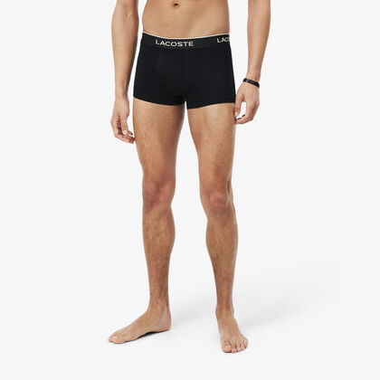 3-Pack Cotton Trunks lacoste 3 pack cotton trunks
