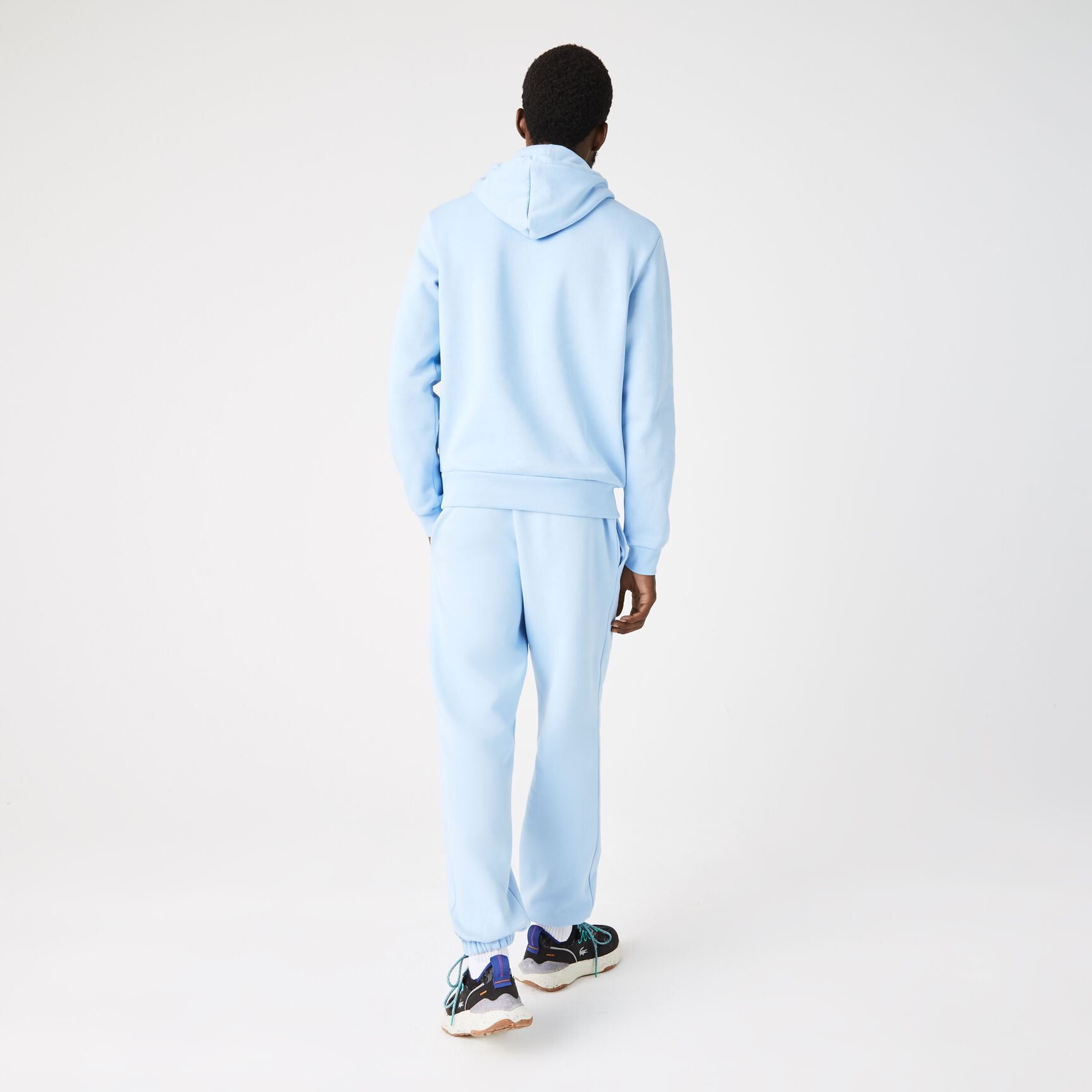 Men's Lacoste Organic Cotton Hooded Jogger Sweatshirt - SH9623-00-HBP