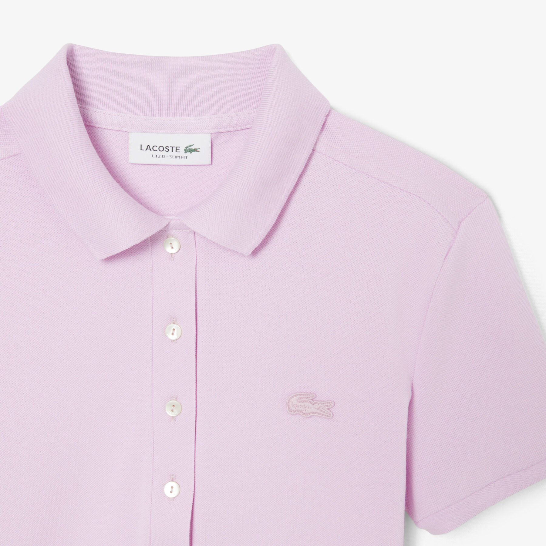 L.12.D Slim Fit Stretch Petit Pique Polo Shirt lacoste l 12 d slim fit stretch petit pique polo shirt
