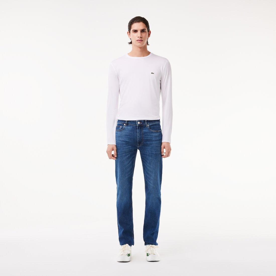 Men's Slim Fit Stretch Cotton Denim Jeans - HH2704-00-MK9