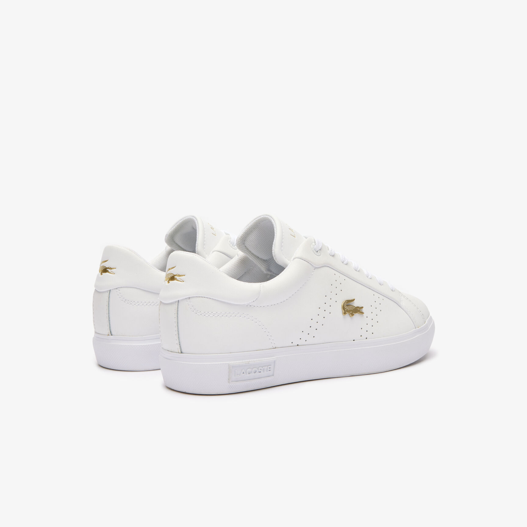 حذاء باور كورت 2.0 الجلدي للنساء Women's Powercourt 2.0 Leather Trainers - 47SFA0072-216