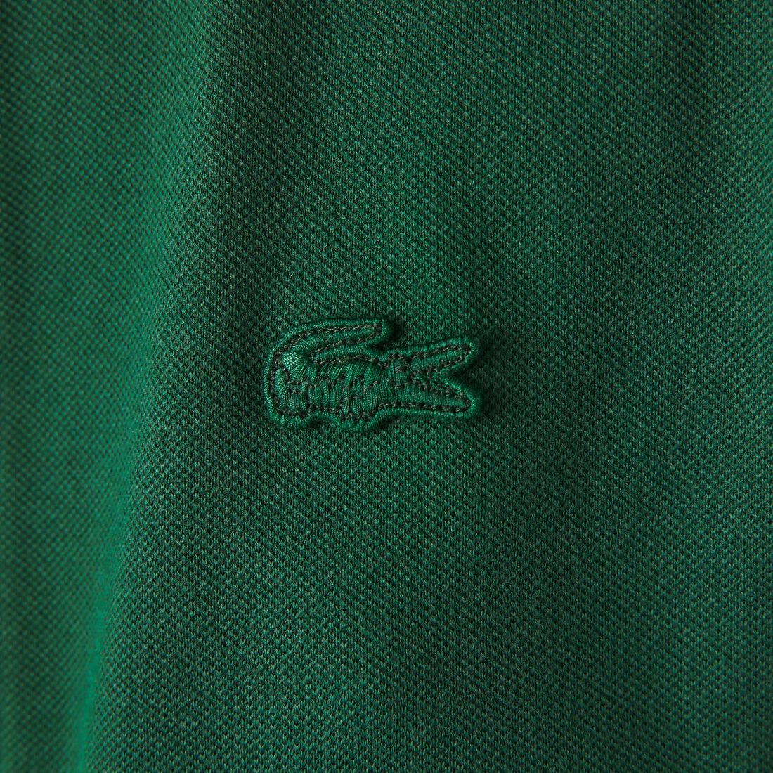 تيشيرت بولو L.12.D بقصة ضيقة من قماش بيتي بيكيه المطاطي تيشيرت بولو L.12.D بقصة ضيقة من قماش بيتي بيكيه المطاطي