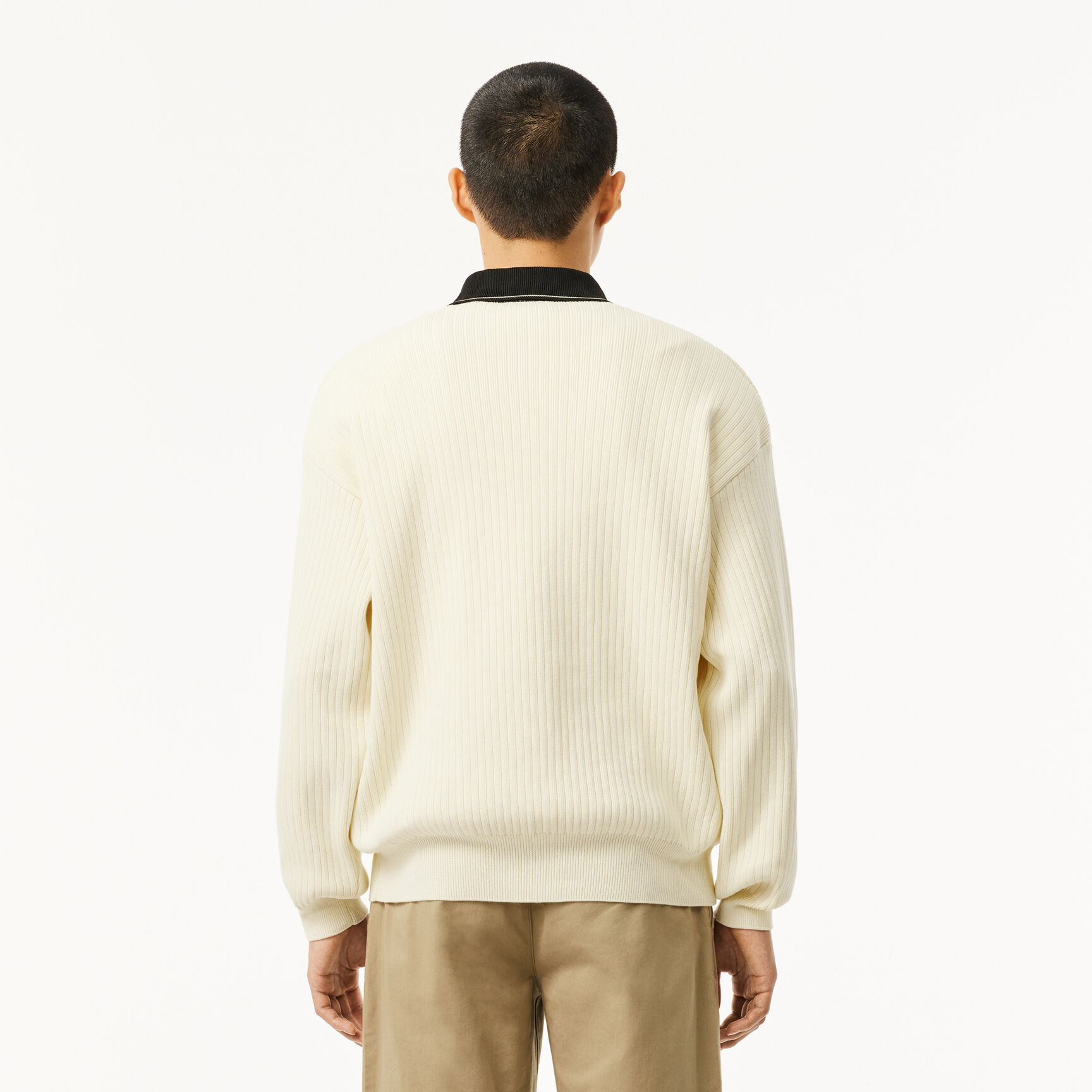 French Made Polo Collar Sweater French Made Polo Collar Sweater - AH3130-00-R1T