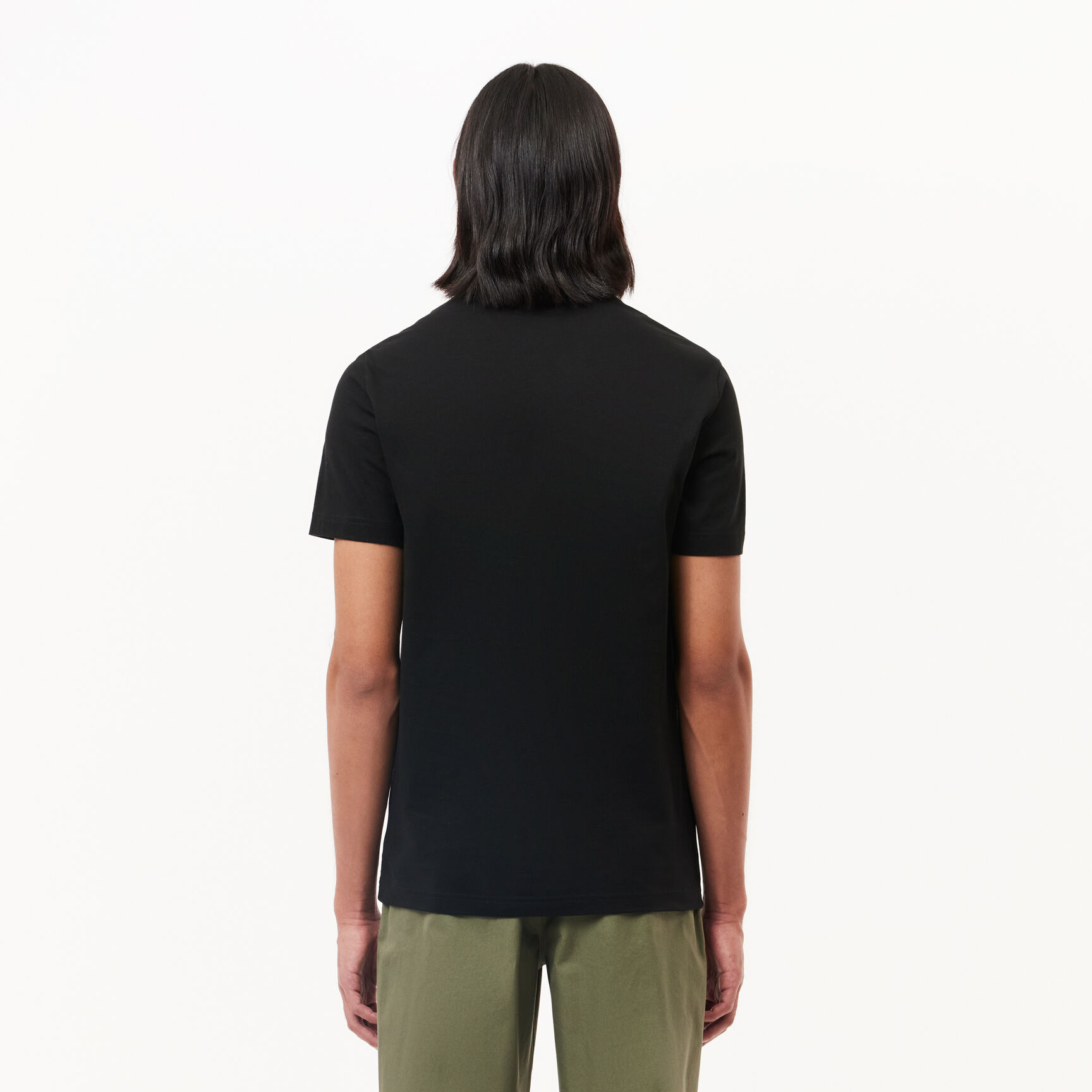 Men's V-neck Cotton T-shirt Men's V-neck Cotton T-shirt - TH2036-00-031