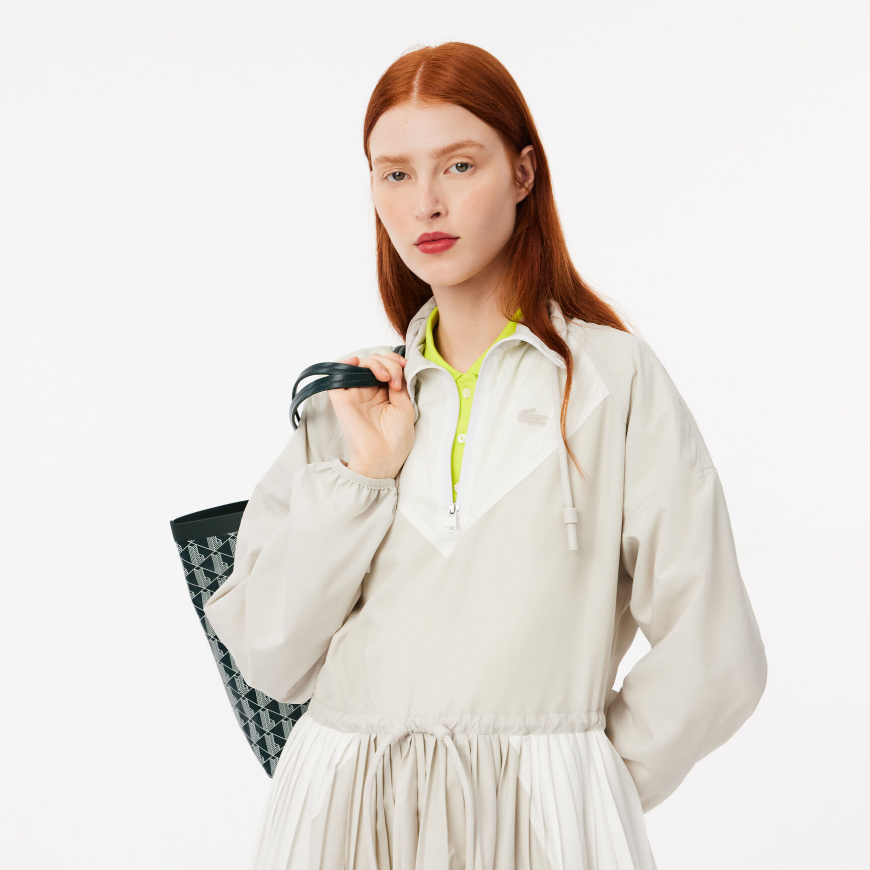 Long-Sleeved Colourblock Dress - EF3250-00-IAQ