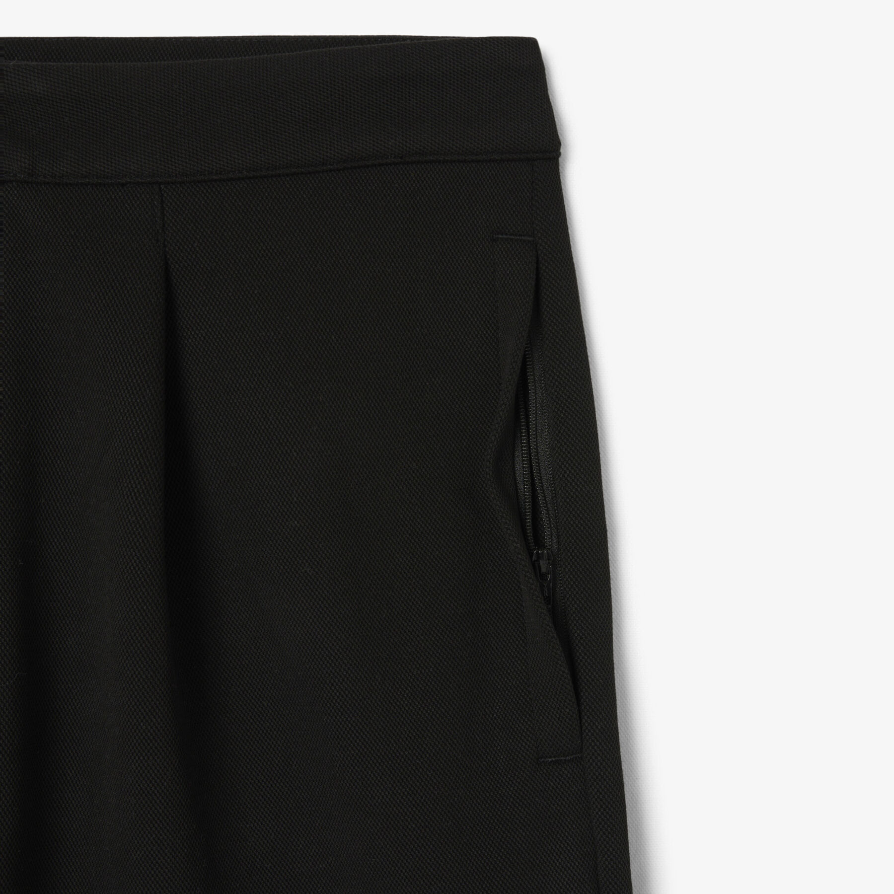Loose Fit Pique Pleated Pants lacoste loose fit pique pleated pants