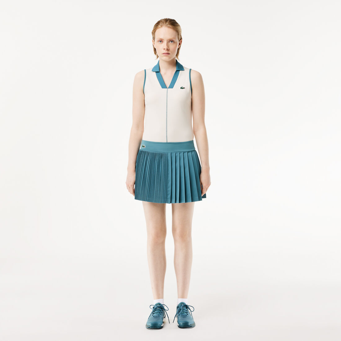 Ultra-Dry Stretch Tennis Skirt with Shorts - JF7475-00-IV5