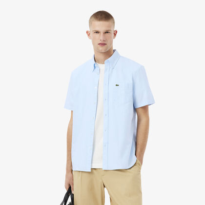 Regular Fit Short Sleeved Oxford Shirt