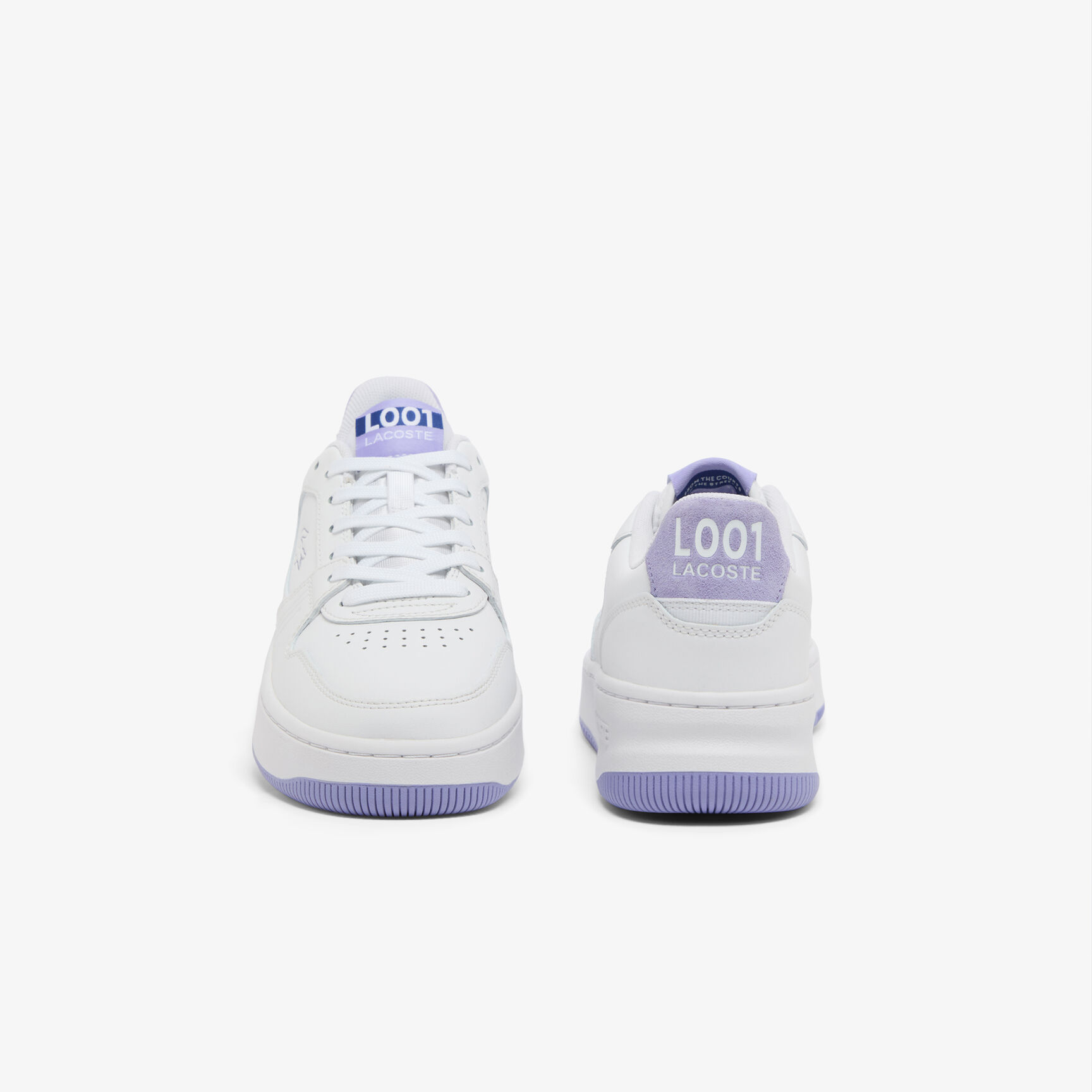 مجموعة أحذية رياضية جلدية نسائية L001 Women's L001 Set Leather Sneakers - 50SFA0091-1T6