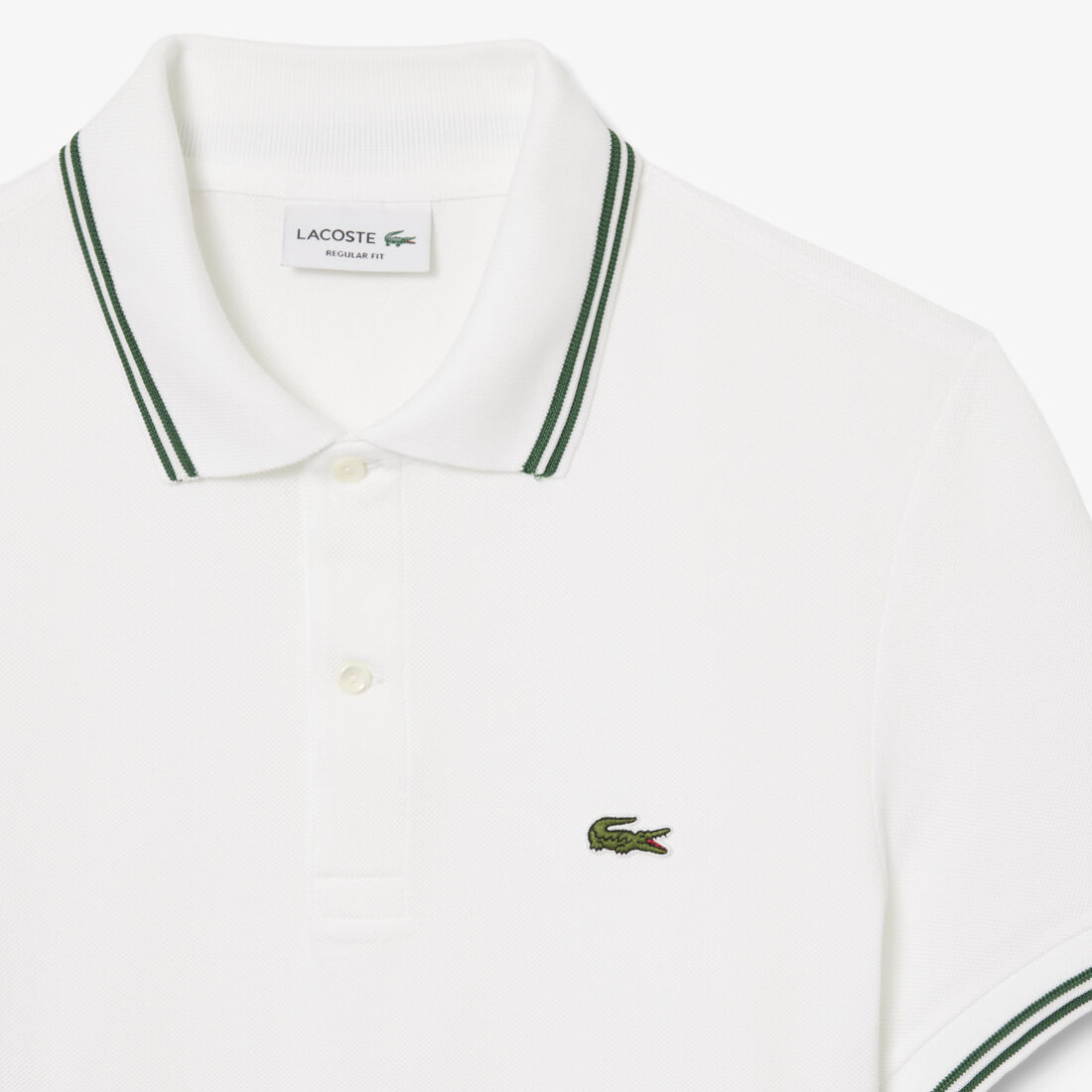 Regular Fit Trim Accent L.12.12 Polo Shirt Regular Fit Trim Accent L.12.12 Polo Shirt - PH9875-00-001