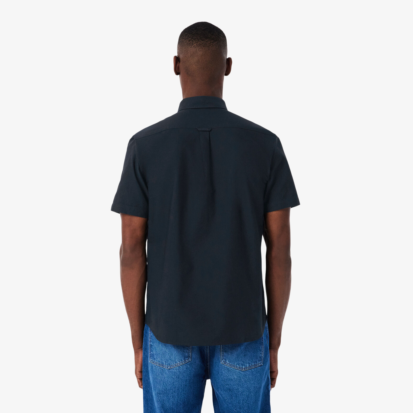 قميص أكسفورد بقصّة عادية وأكمام قصيرة Regular Fit Short Sleeved Oxford Shirt - CH1917-00-F2W