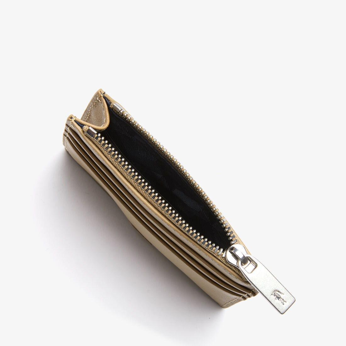 Men's Fitzgerald Zippered Smooth Leather Credit Card Holder Men's Fitzgerald Zippered Smooth Leather Credit Card Holder