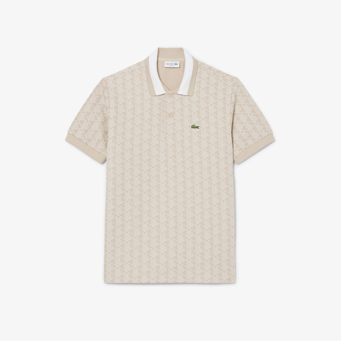 Classic Fit Monogram Jacquard Polo Shirt Classic Fit Monogram Jacquard Polo Shirt - DH1417-00-8GI