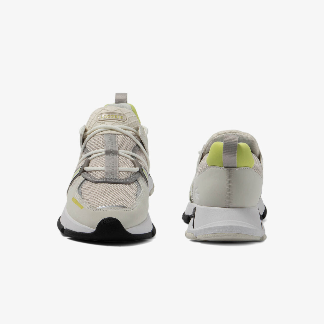 سنيكرز L003 قماش مزين بأربطة للنساء Women's Textile Lace System L003 Trainers - 46SFA0002-WP2