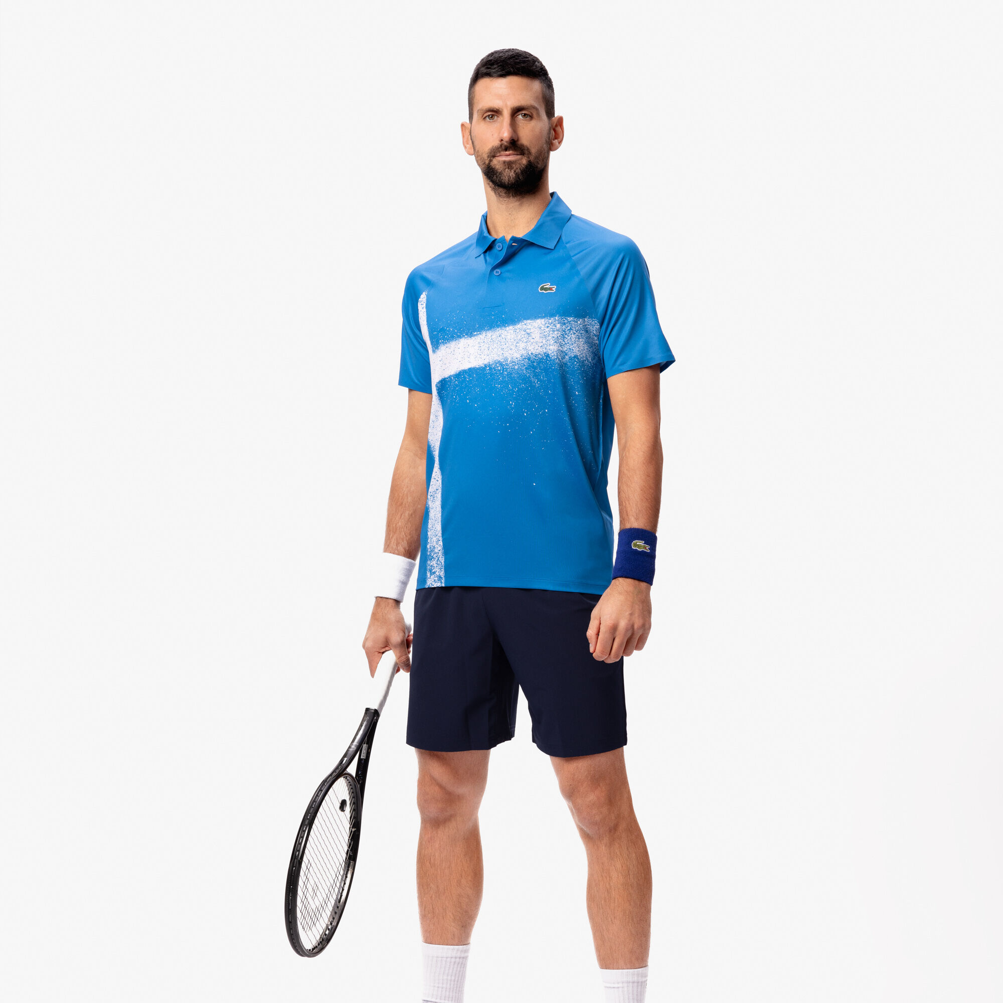 Lacoste Tennis x Novak Djokovic Shorts, Navy Blue / Blue | LACOSTE UAE
