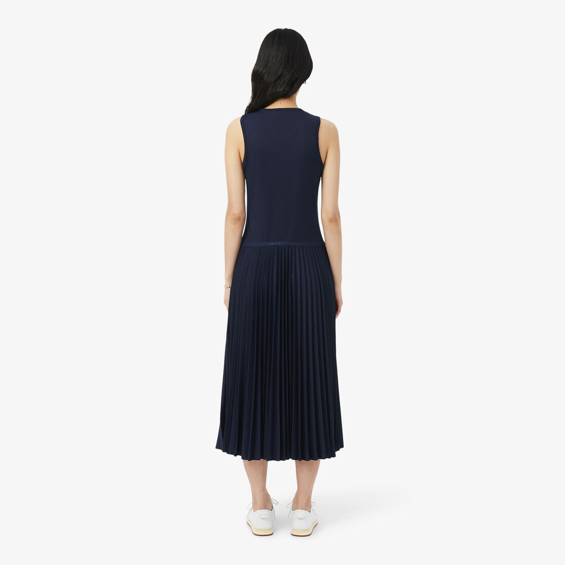 Long Sleeveless Pleated Dress Long Sleeveless Pleated Dress - EF2432-00-166