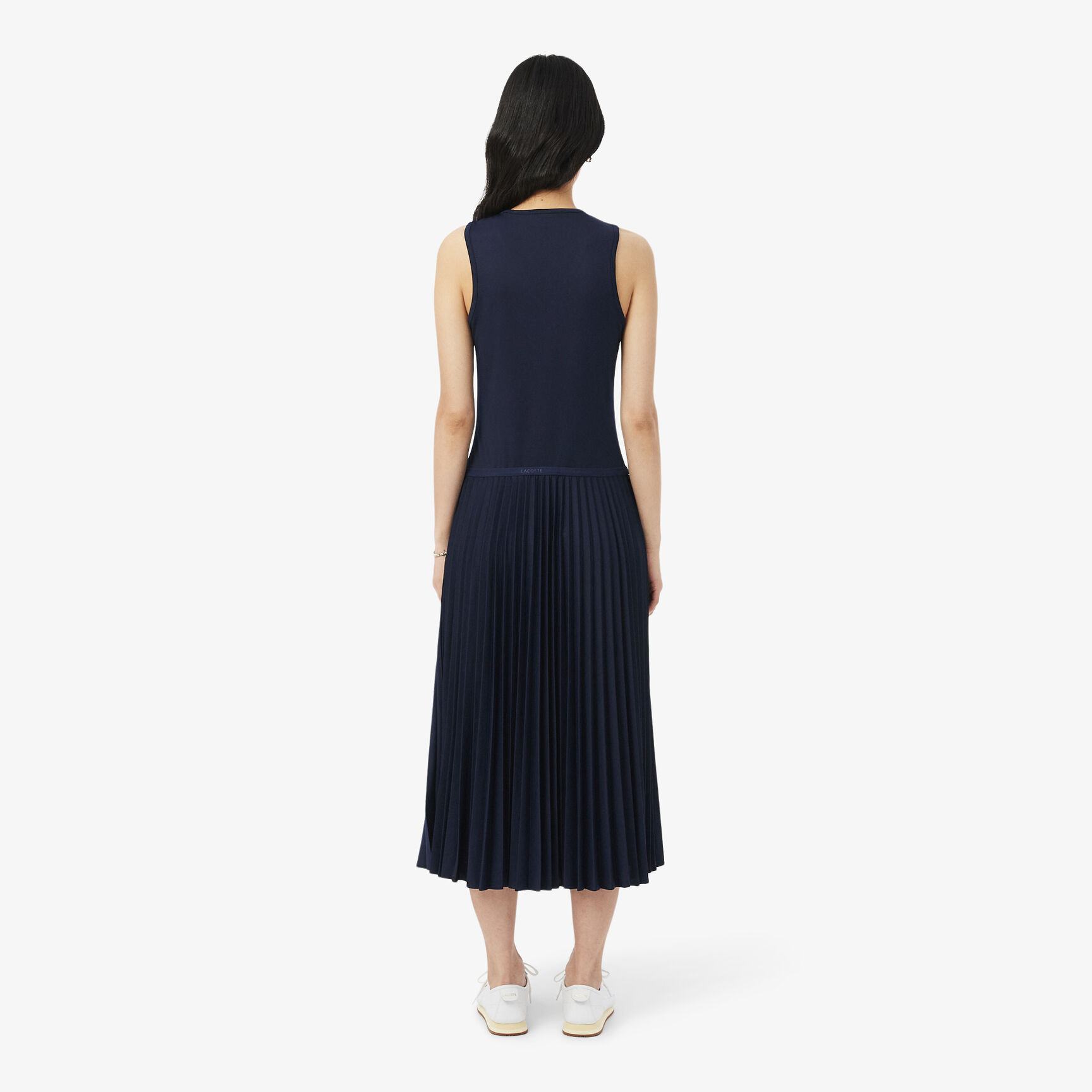 Long Sleeveless Pleated Dress Long Sleeveless Pleated Dress - EF2432-00-166
