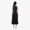 فستان طويل بدون أكمام بكسرات Long Sleeveless Pleated Dress - EF2432-00-166