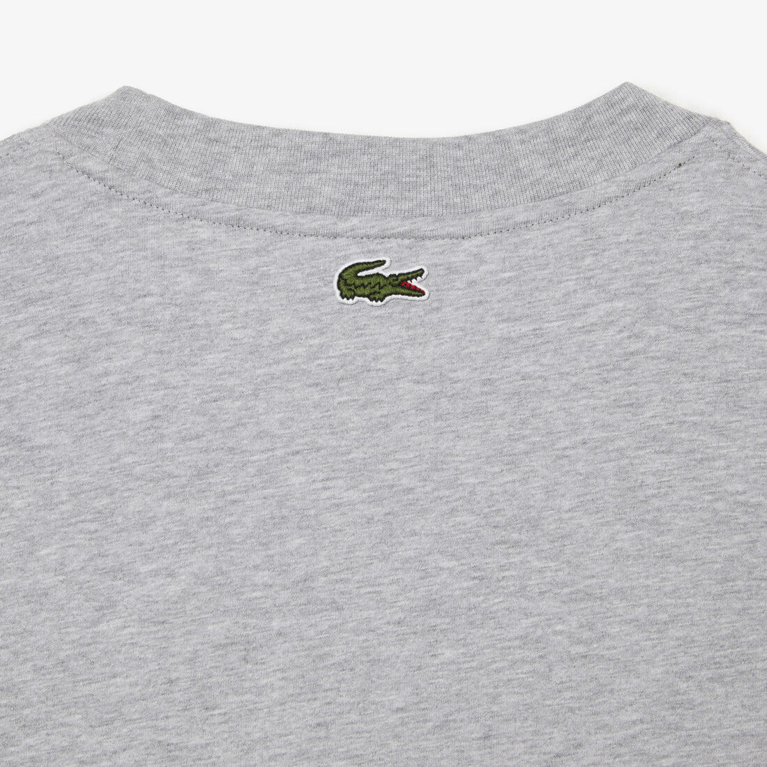 Men's Lacoste Round Neck Loose Fit Crocodile Print T-shirt Men's Lacoste Round Neck Loose Fit Crocodile Print T-shirt