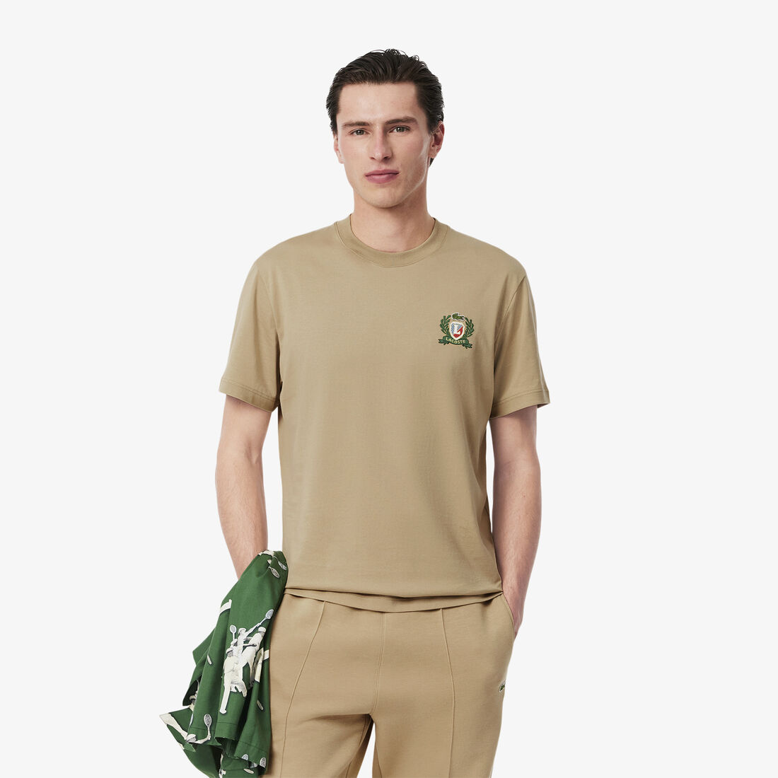 French Made Embroidered Badge T-shirt - TH0027-00-02S