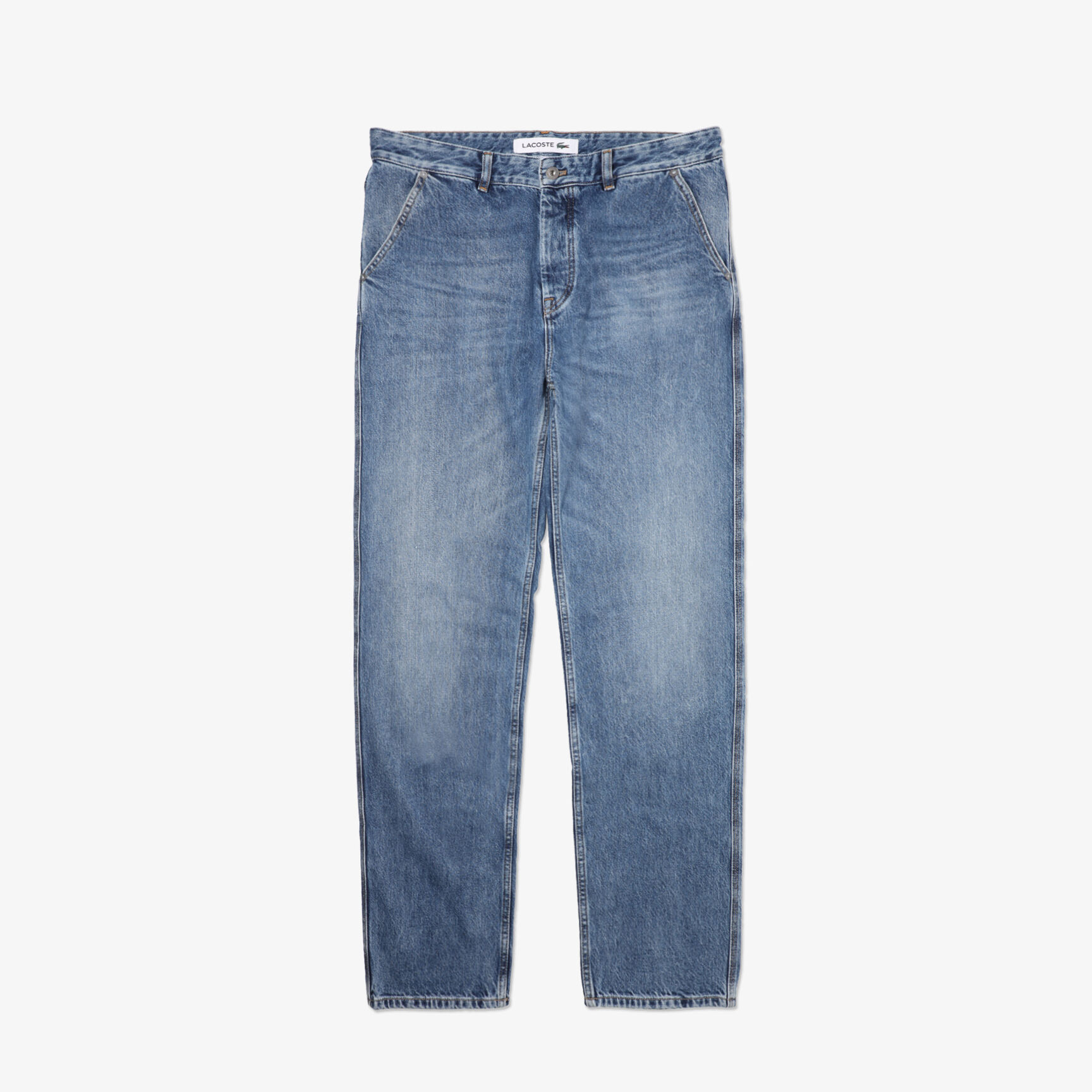 Men's Loose Cut Five-Pocket Cotton Denim Jeans Men's Loose Cut Five-Pocket Cotton Denim Jeans