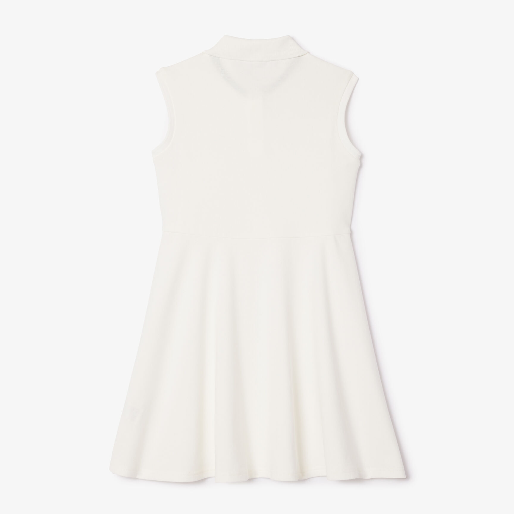 Girls' Lacoste Fit and Flare Stretch Pique Polo Dress - EJ5297-00-70V