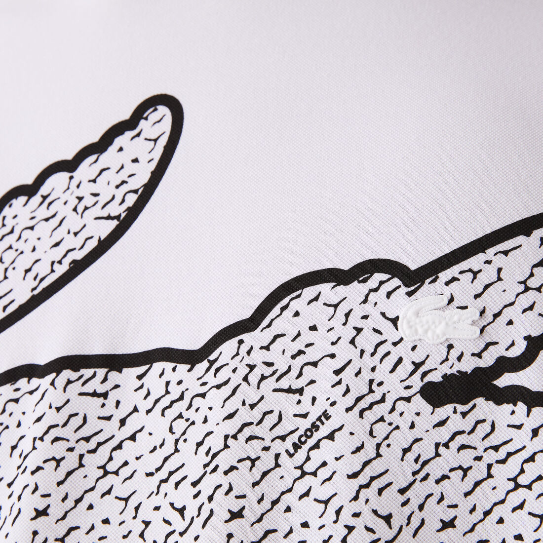 تيشيرت مزيج قطن بيكيه بفتحة رقبة مستديرة للرجال تيشيرت مزيج قطن بيكيه بفتحة رقبة مستديرة للرجال