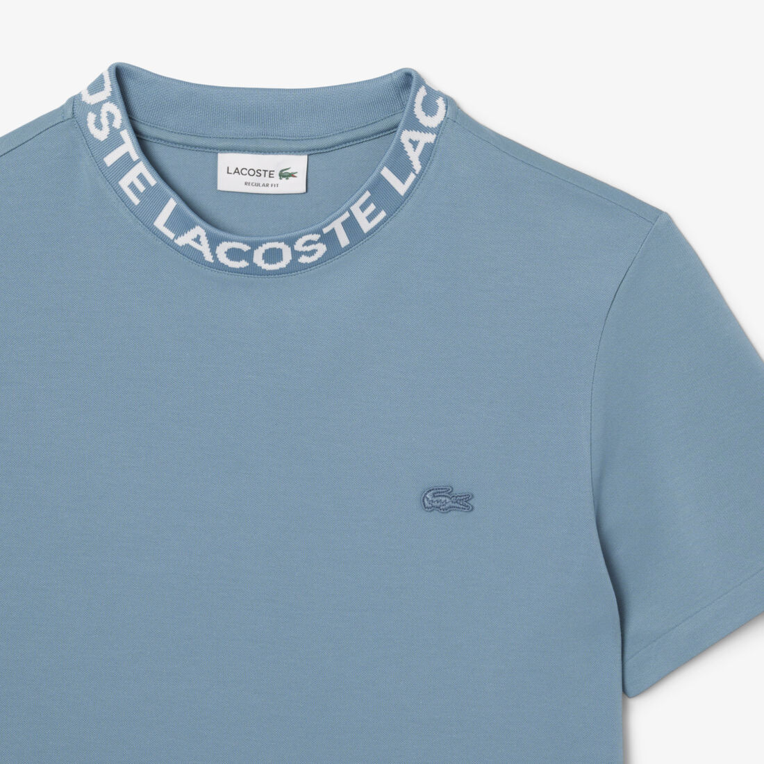 Jacquard Branded Pique T-shirt Jacquard Branded Pique T-shirt - TH9582-00-HD9