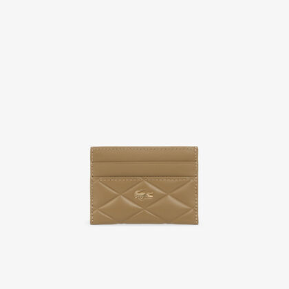 lacoste crocodelle leather cardholder