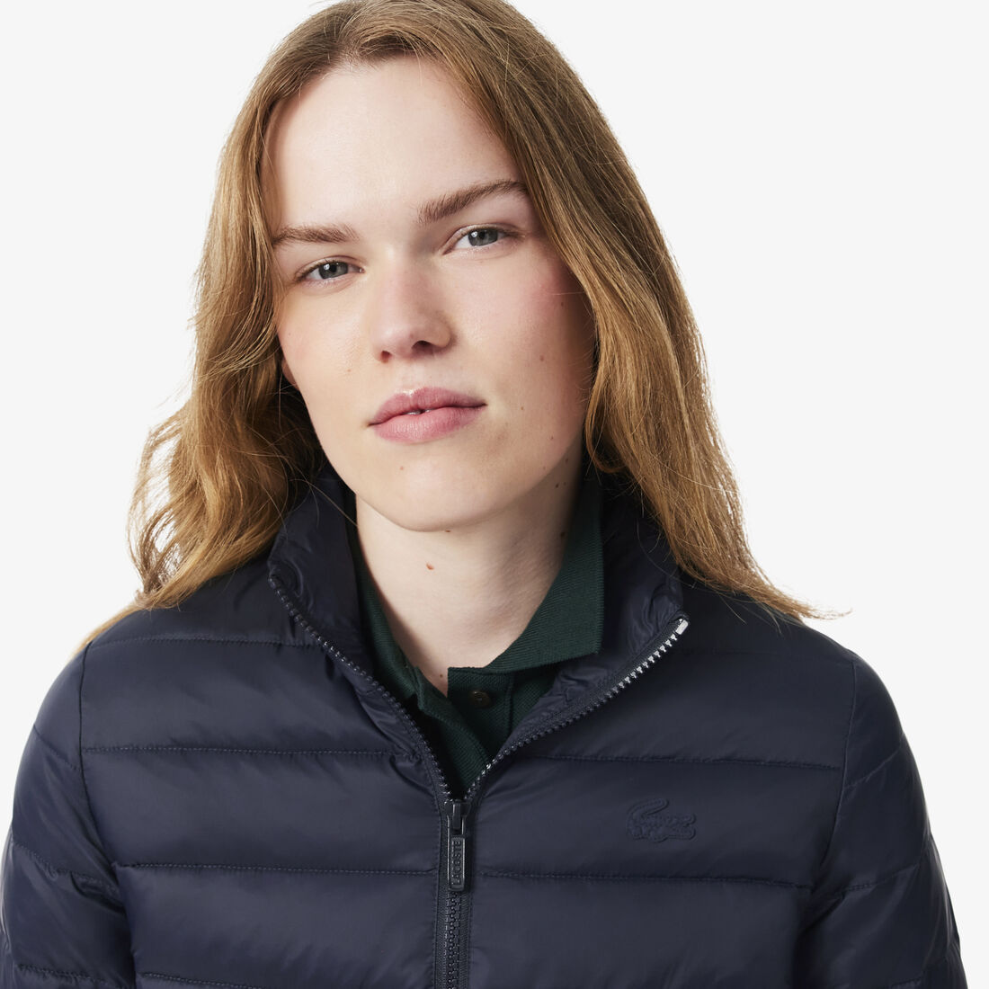 Water-Repellent Quilted Puffed Jacket lacoste water repellent quilted puffed jacket