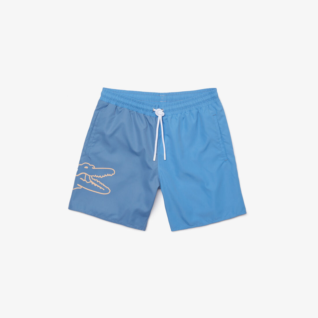 Men’s Bicolor Crocodile Print Swimming Trunks Men’s Bicolor Crocodile Print Swimming Trunks