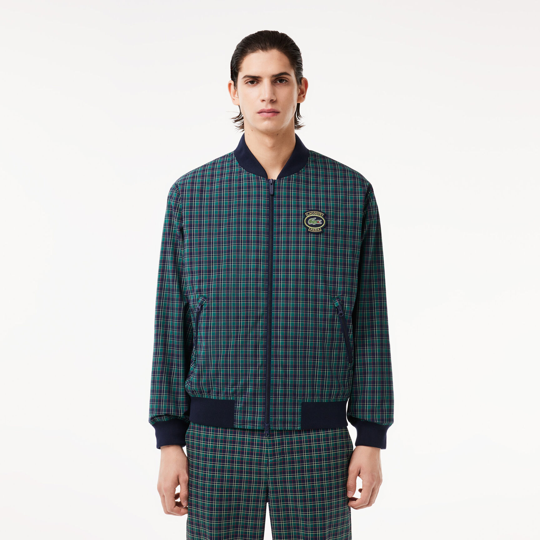Checked Showerproof Harrington Jacket Checked Showerproof Harrington Jacket - BH7466-00-QRN