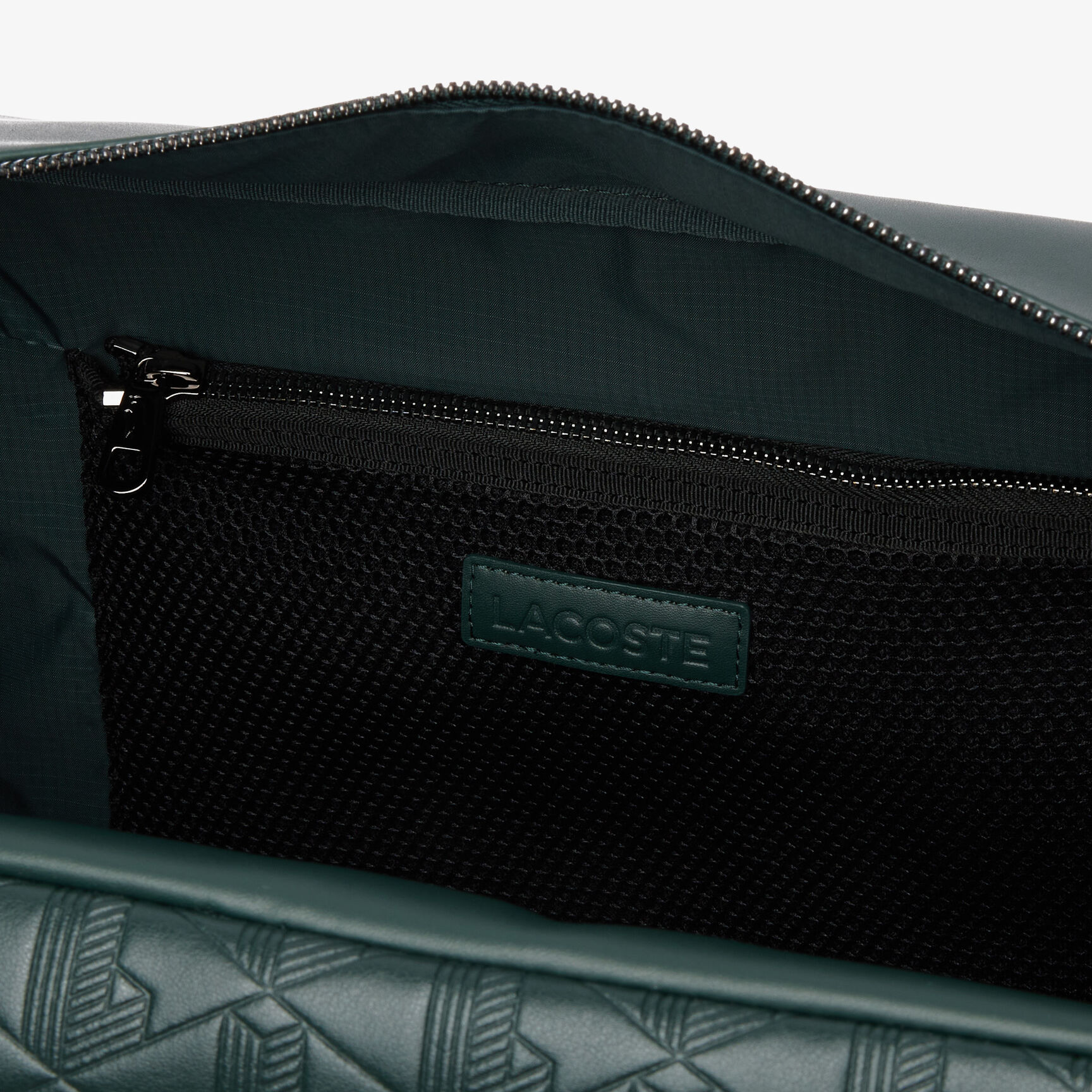 Leather Monogram Print Weekend Bag Leather Monogram Print Weekend Bag - NH4403MR-B43